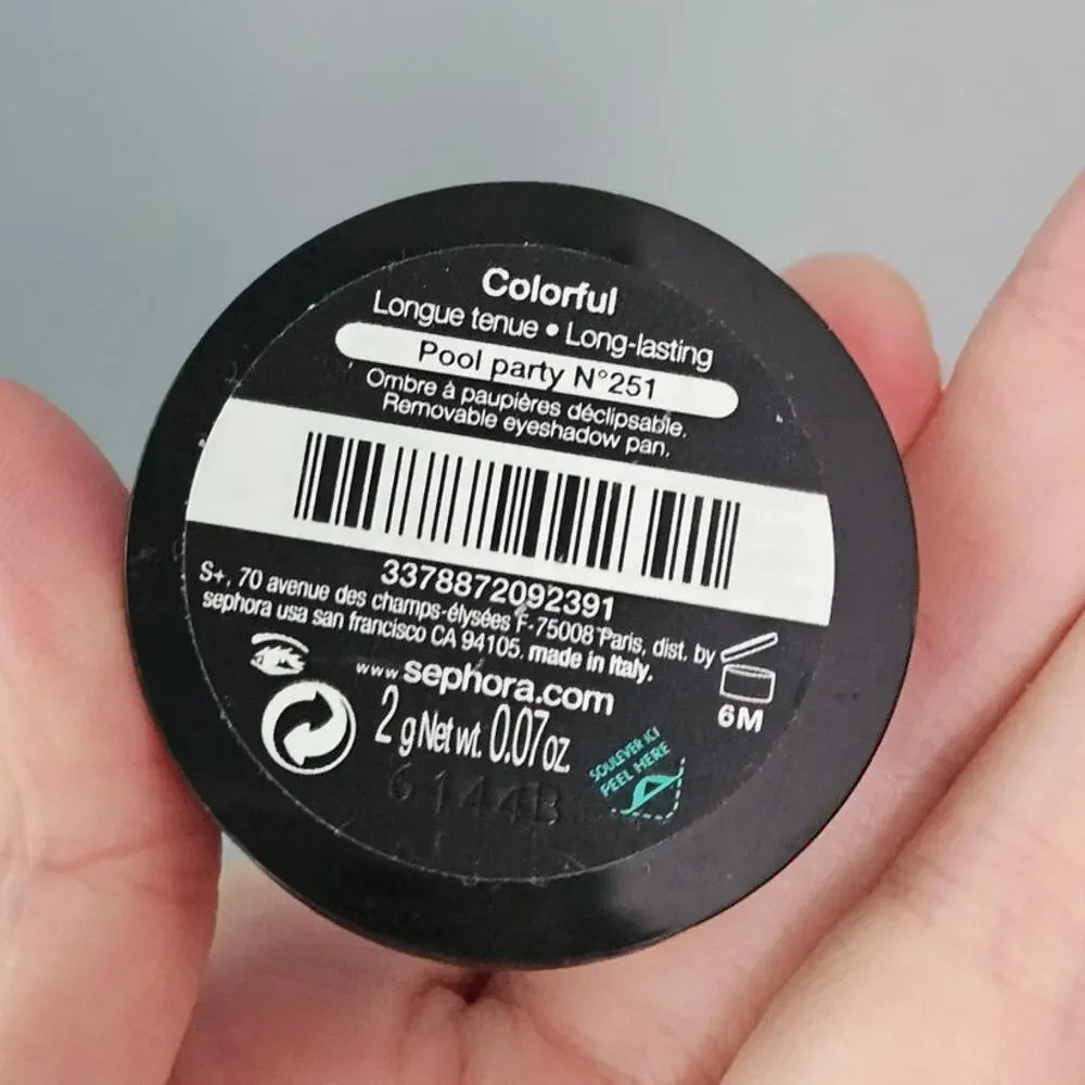 Sephora Colorful Eyeshadow Pool Party 251 - NEW & SEALED - Discontinued